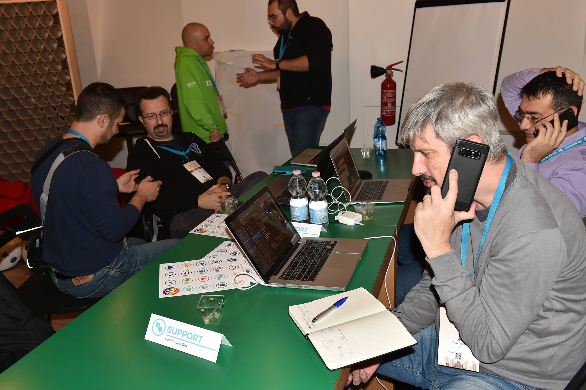 Tavolo Supporto Wordcamp 2018 Milano WFB